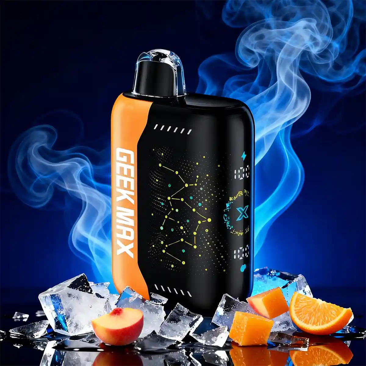 White Peach Raspberry | Geek Max 30000 Puffs Disposable Vape - Geek Max