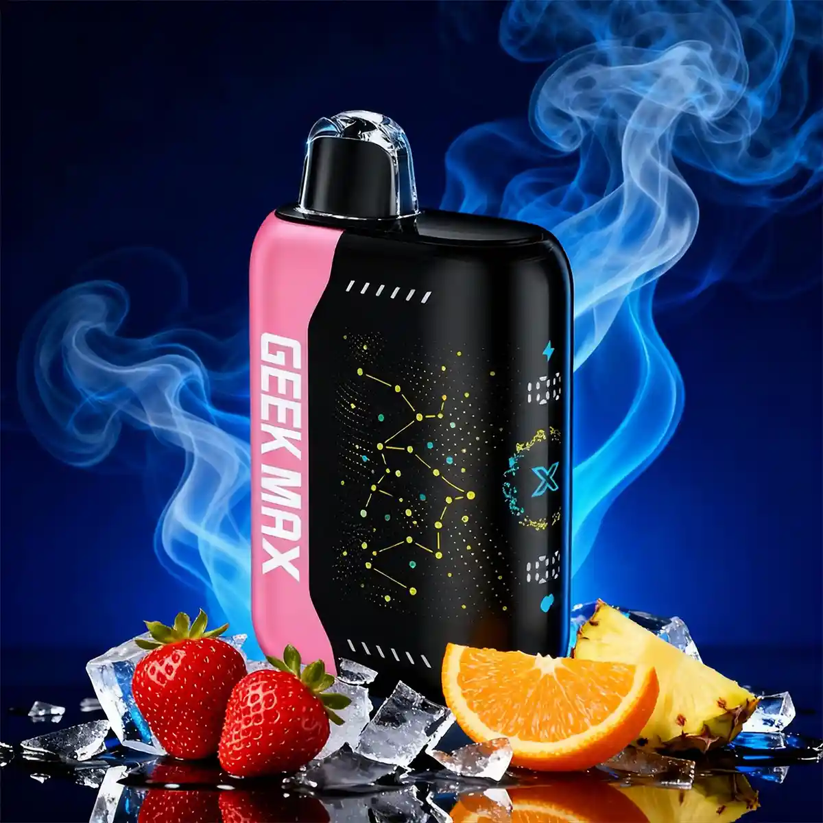 Strawberry Fruit Punch | Geek Max 30000 Puffs Disposable Vape - Geek Max