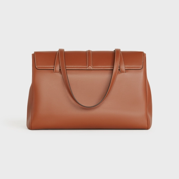 LARGE SOFT 16 BAG IN SMOOTH CALFSKIN TAN