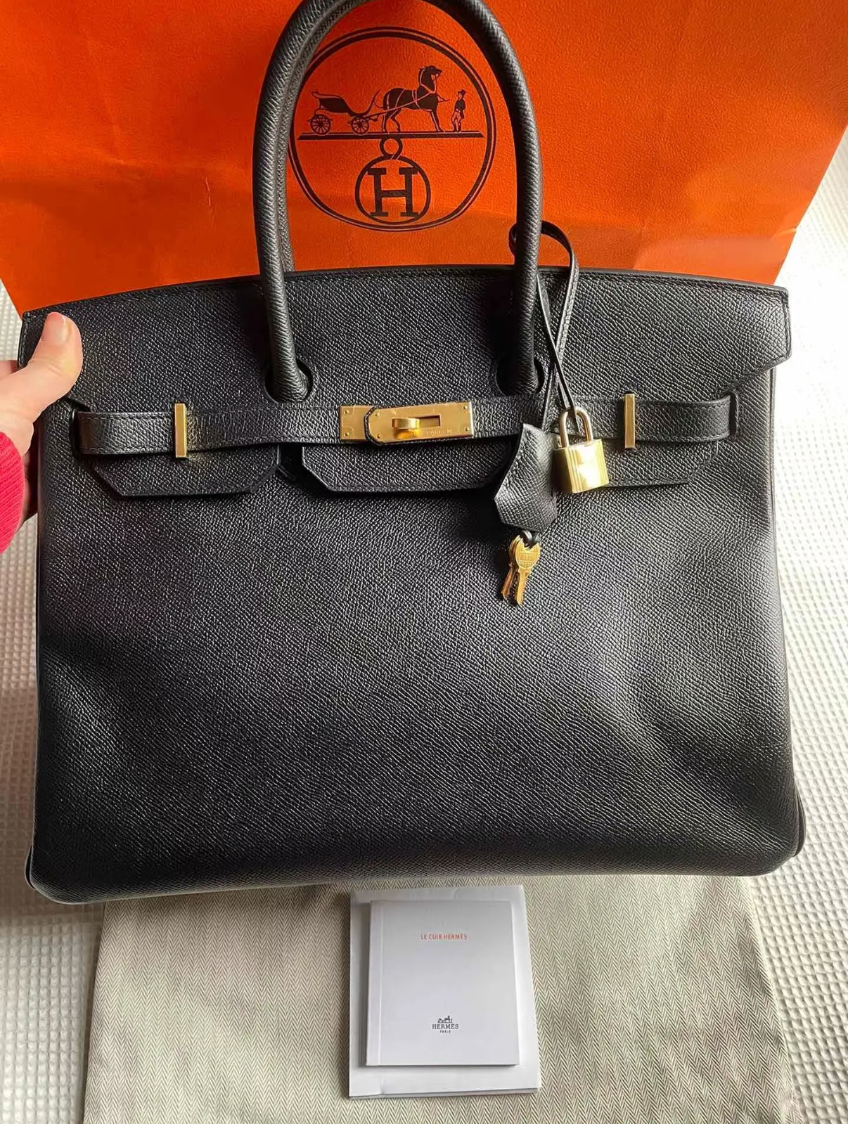 Birkin 25-30 Epsom custom