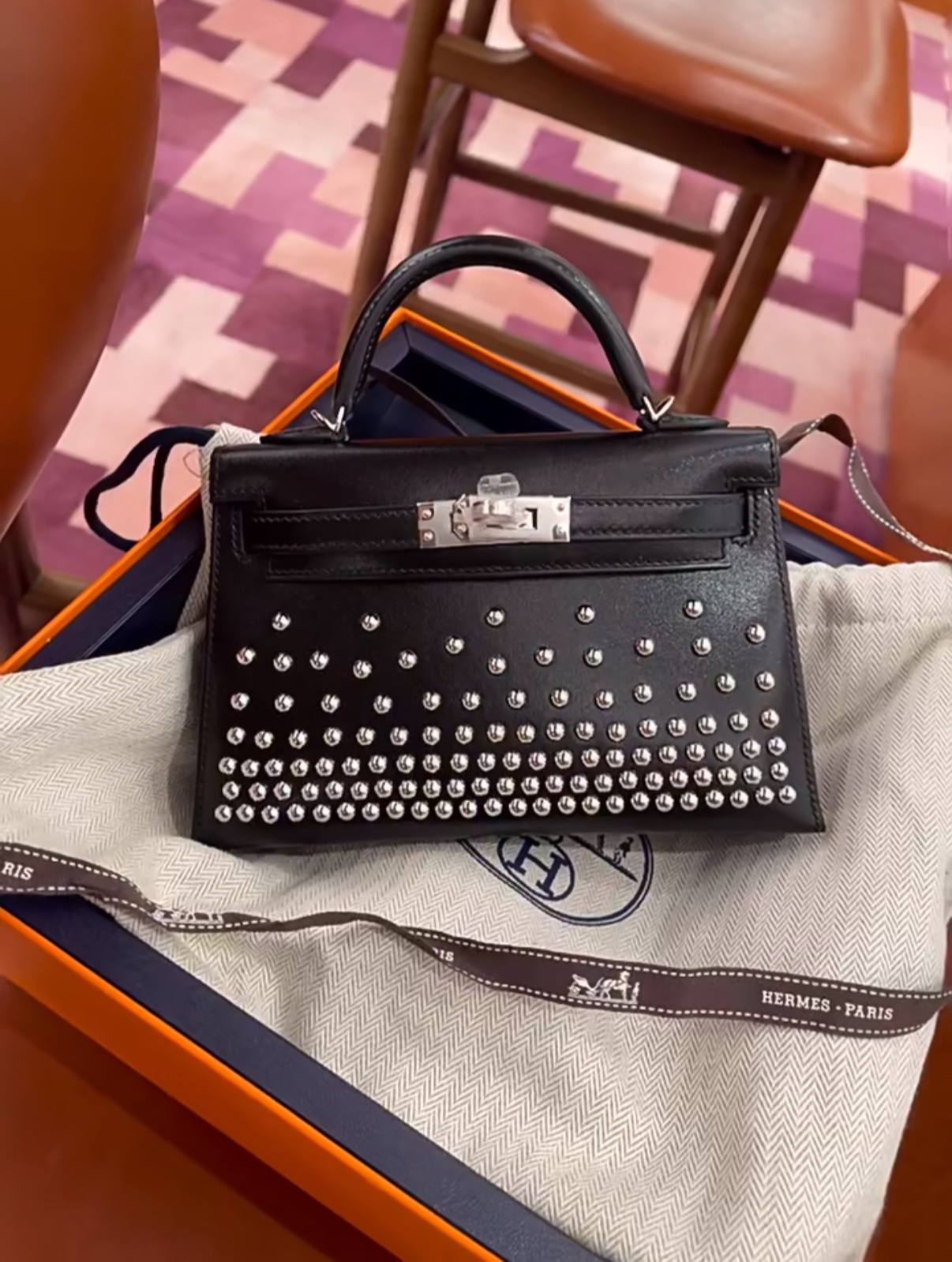 Kelly 20 custom calfskin