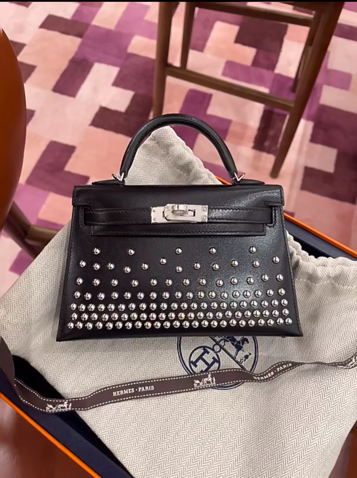 Kelly 20 custom calfskin