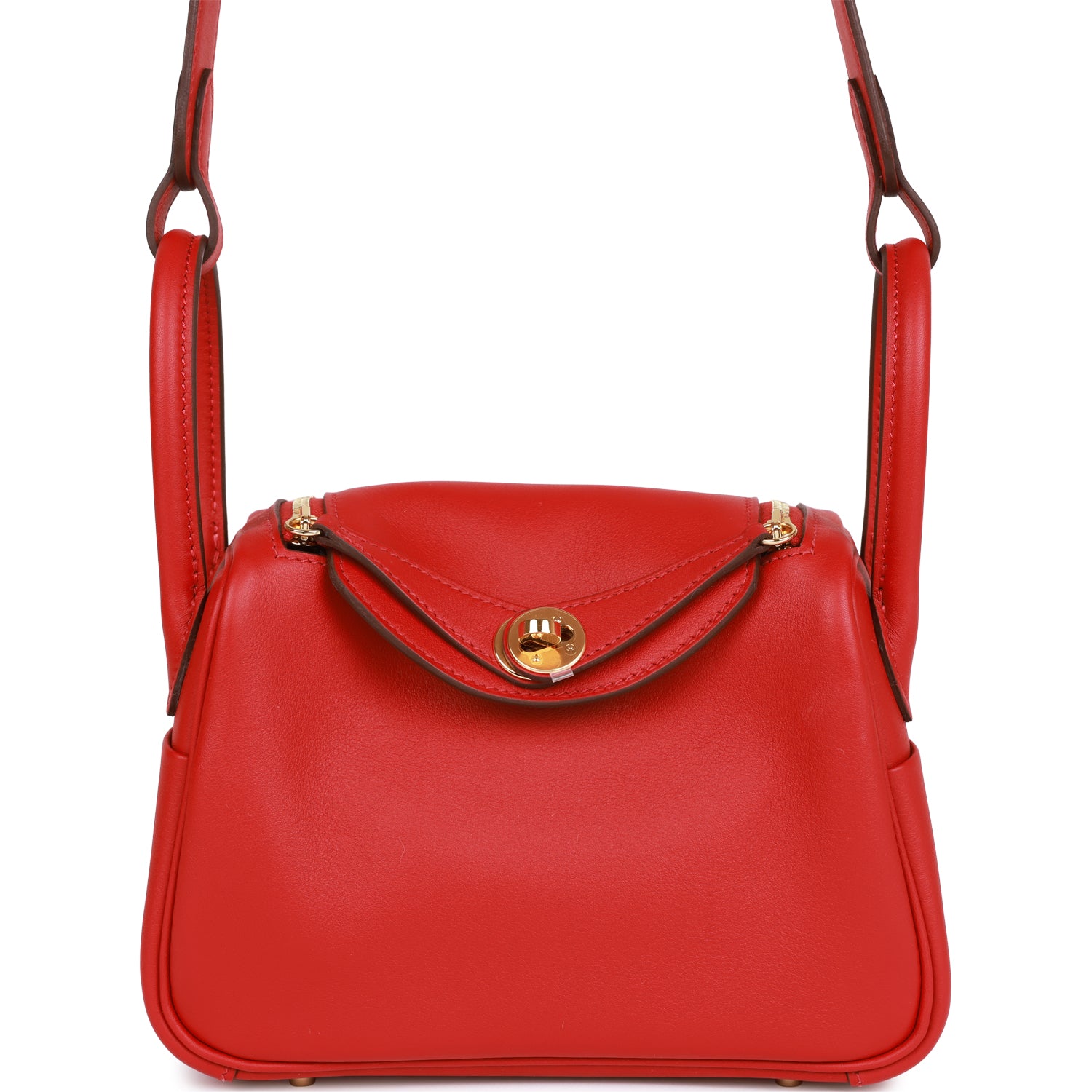 Mini Lindy Rouge Piment Swift Gold Hardware