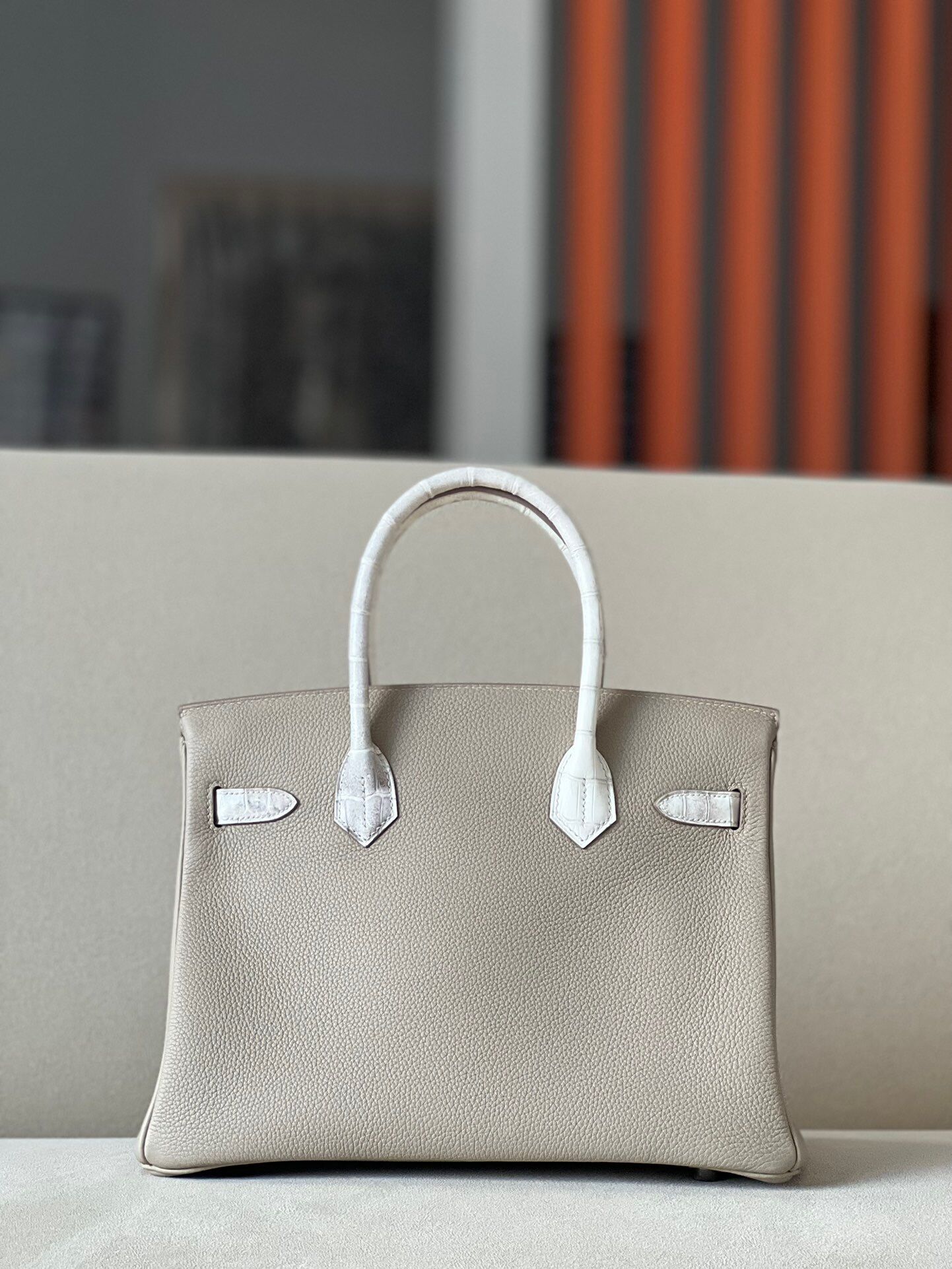 Brikin 30 TOGO crocodile skin