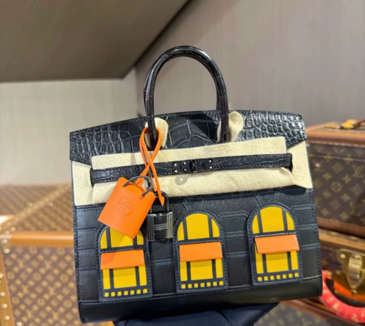 Advanced customization Birkin 20-25 crocodile skin