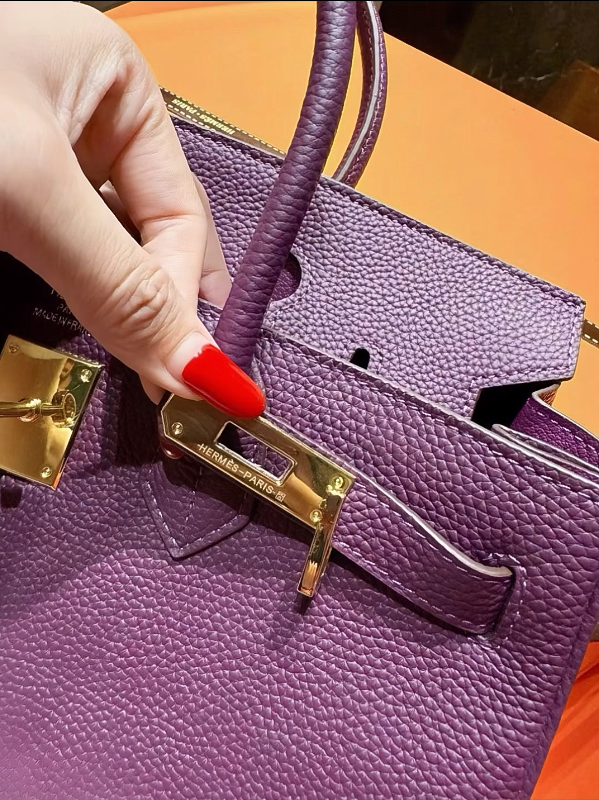 Birkin 25-35cm custom TOGO