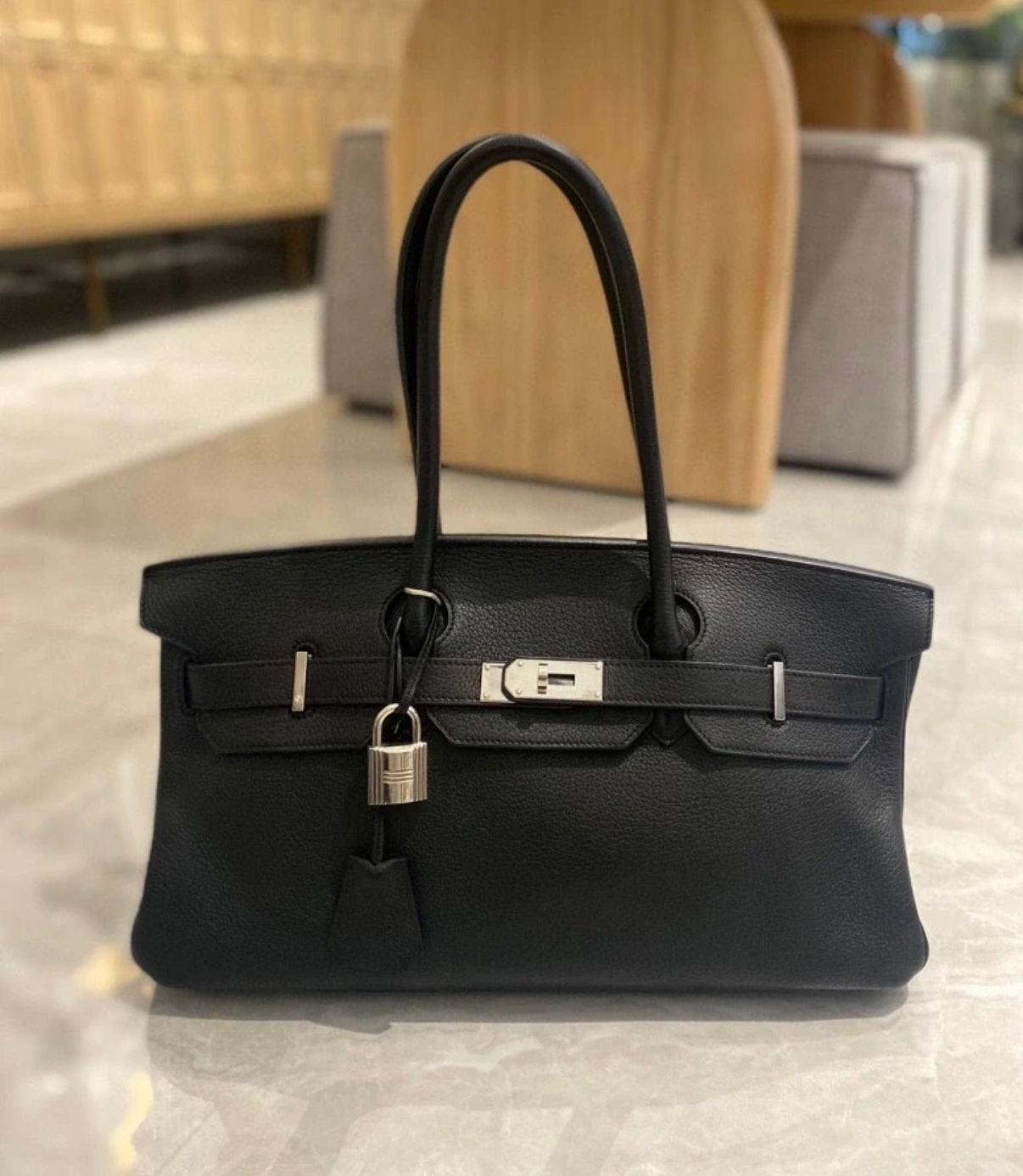 Brikin JPG 29 black silver buckle custom