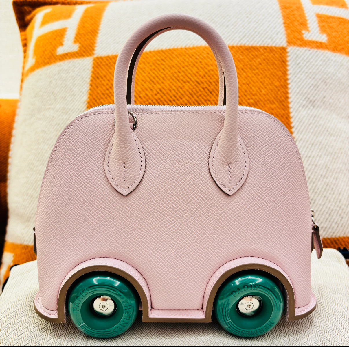 mini bowlide fantasy purple wheel bag custom