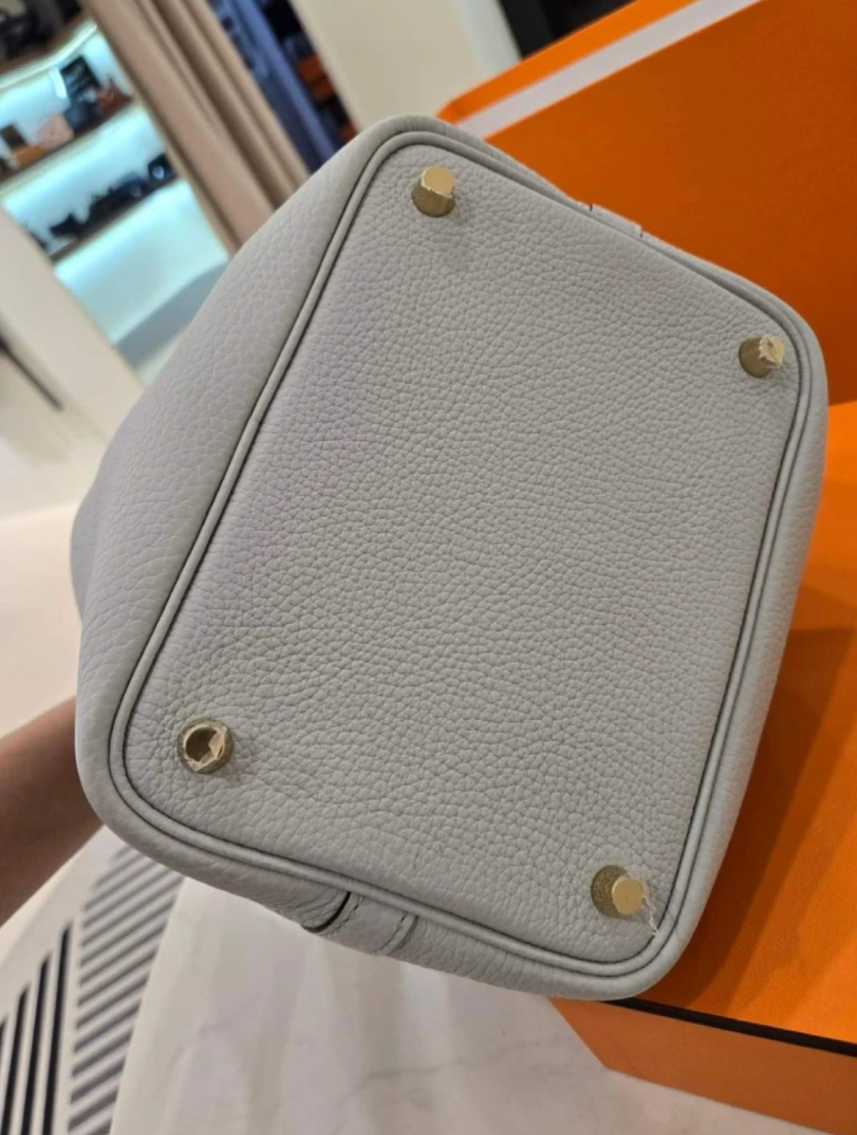 Picotin 18 Holy Grail Blue Gold Buckle Custom