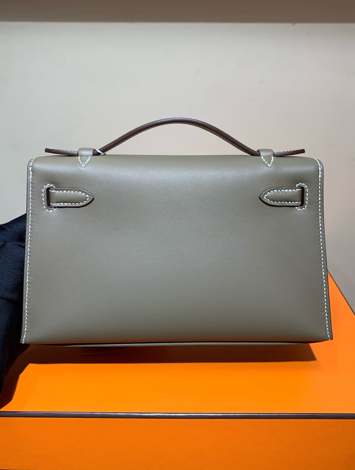 Kelly mini 1 elephant gray silver buckle custom