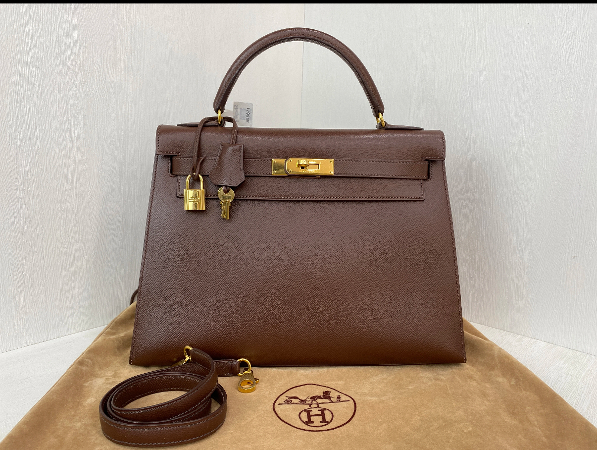 Kelly 25-28 Bordeaux Red Gold Buckle Custom