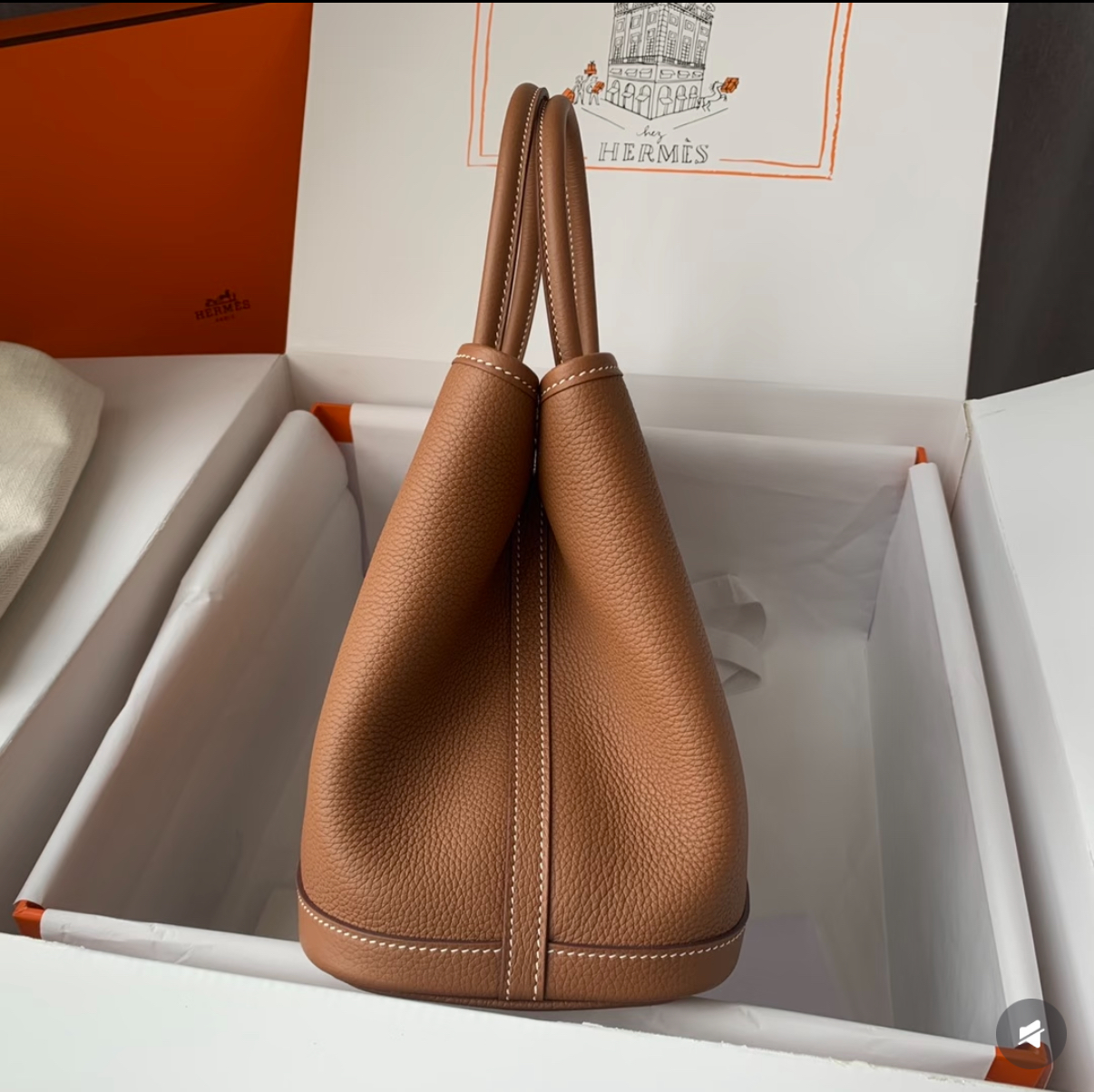 Garden Party 30-36 Brown Gold Buckle Custom