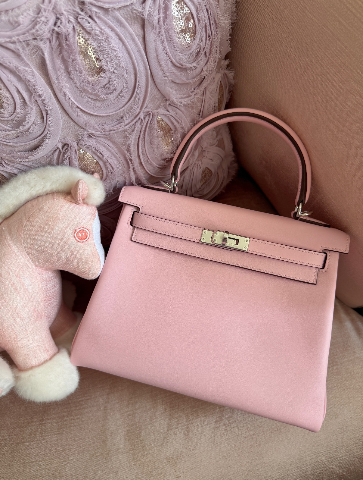 Kelly 25-28 Sakura Pink TOGO Custom