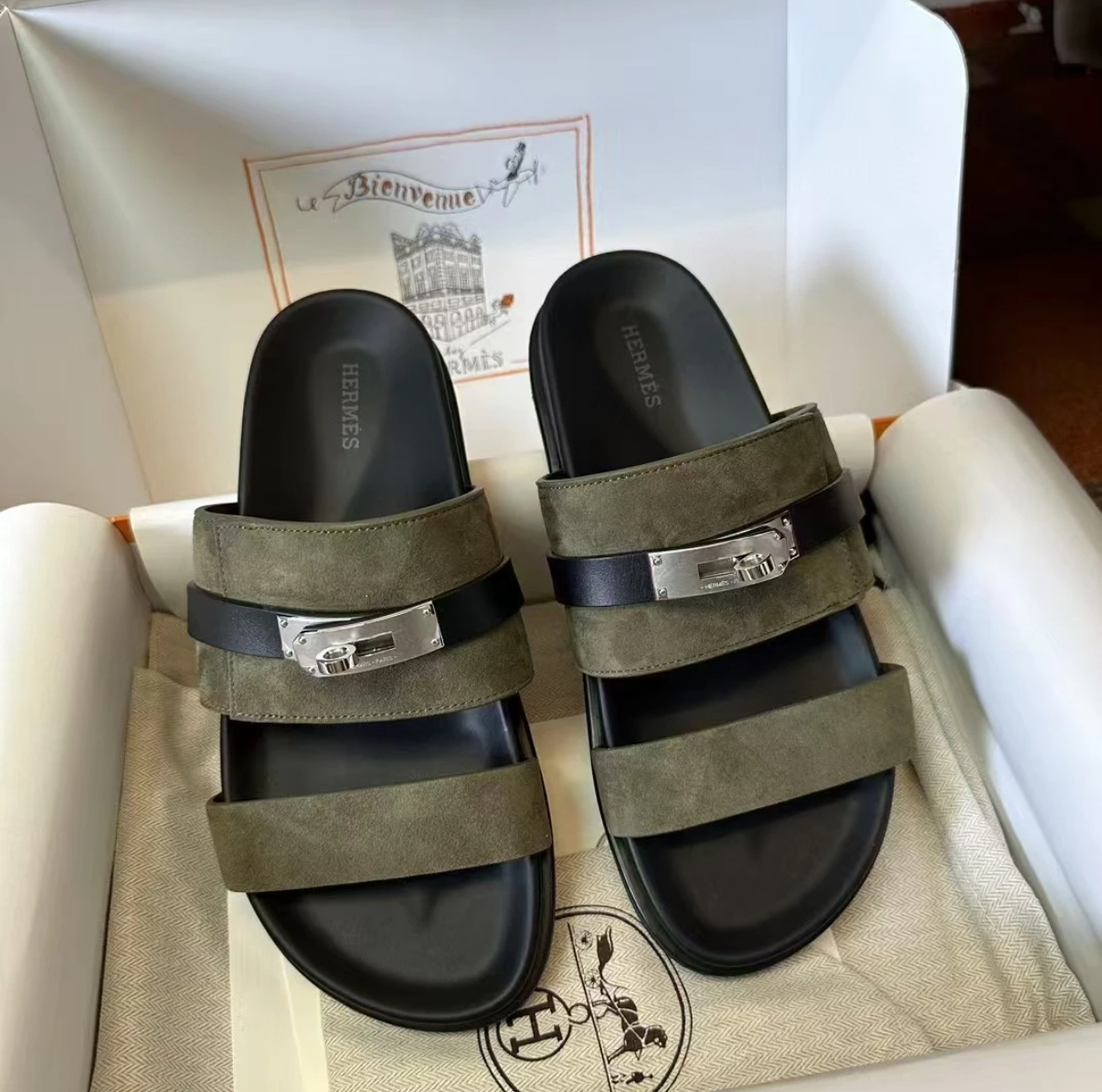 old money style slippers