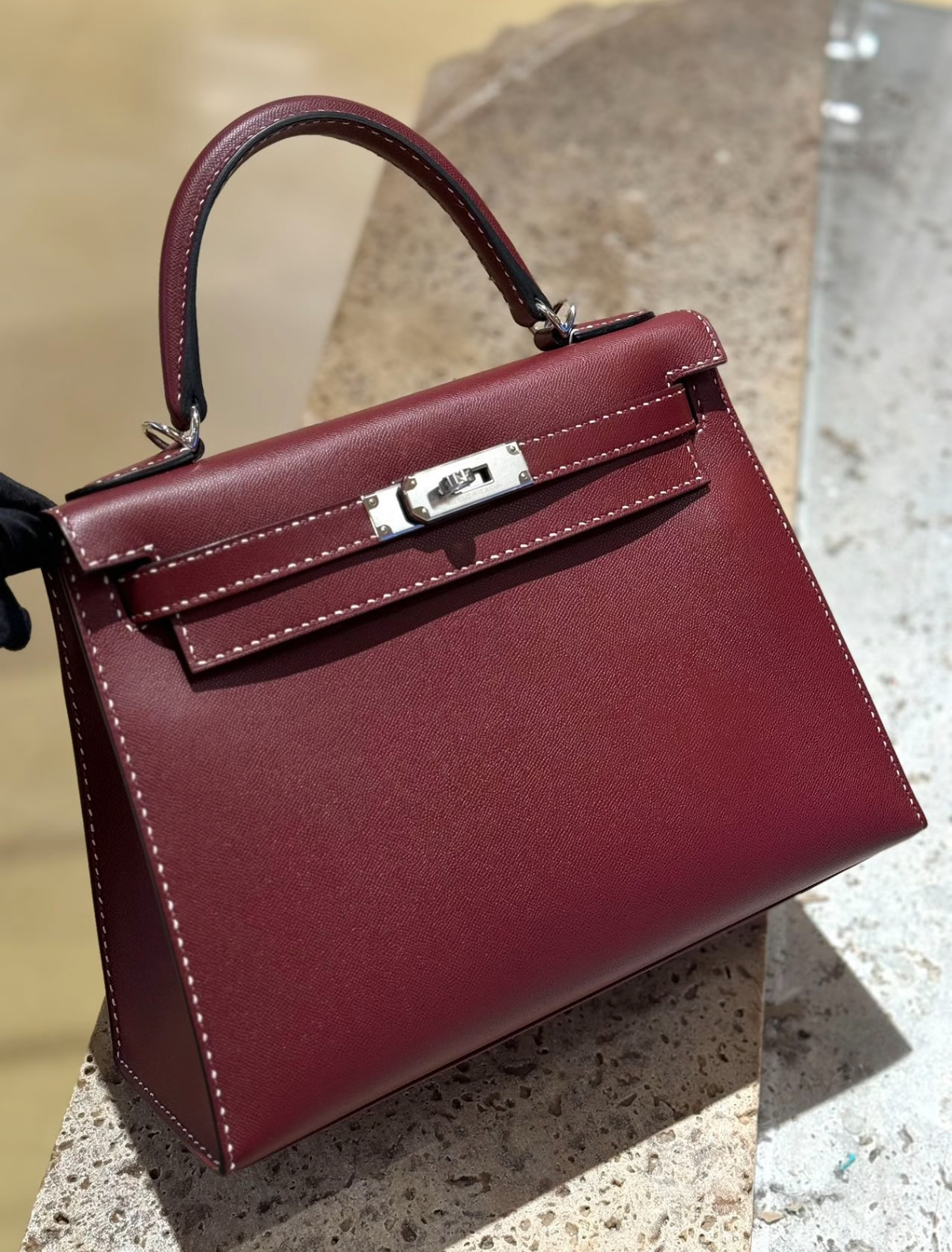 Kelly 25-35 Bordeaux Red Custom