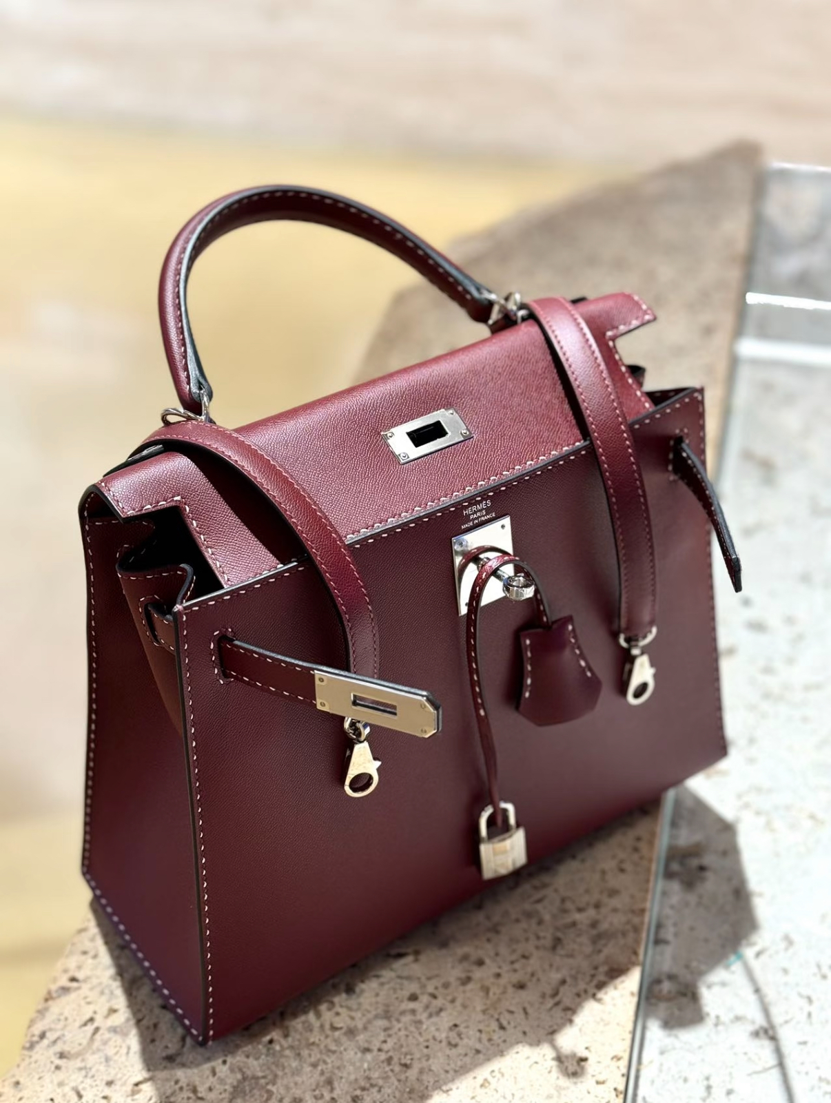 Kelly 25-35 Bordeaux Red Custom