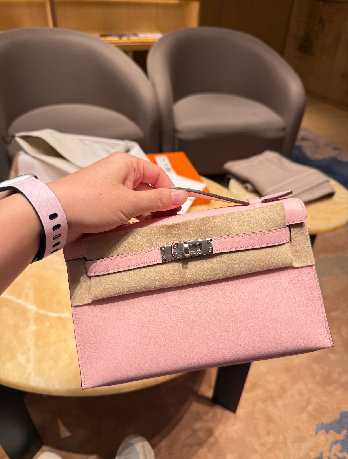 kelly mini 1 pink custom