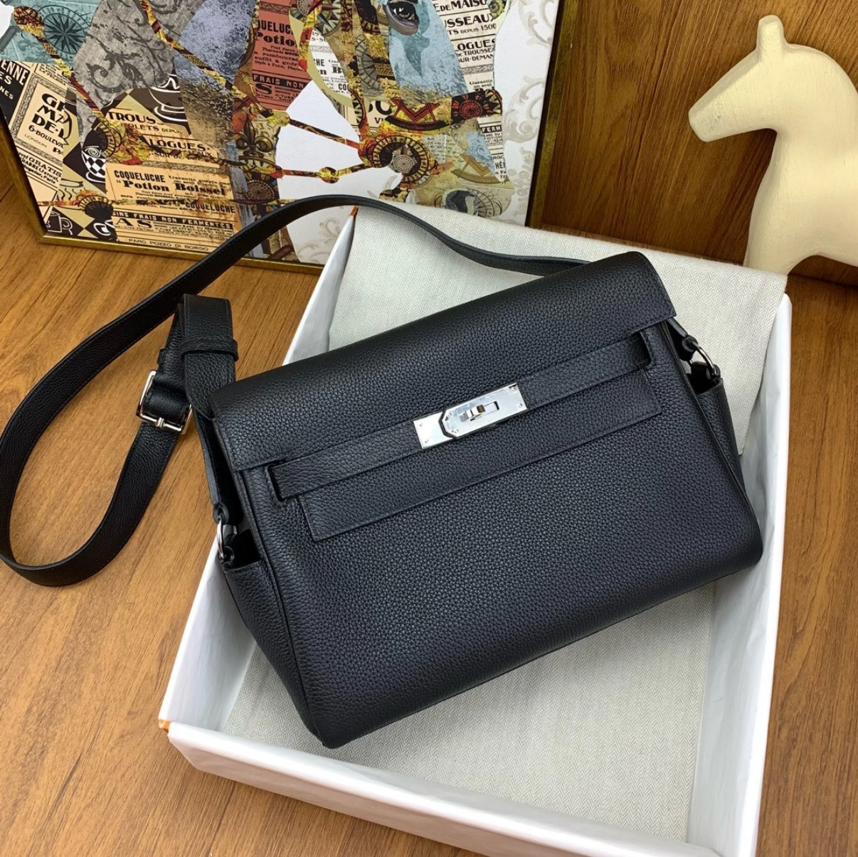 Kelly Messenger PM Black Custom