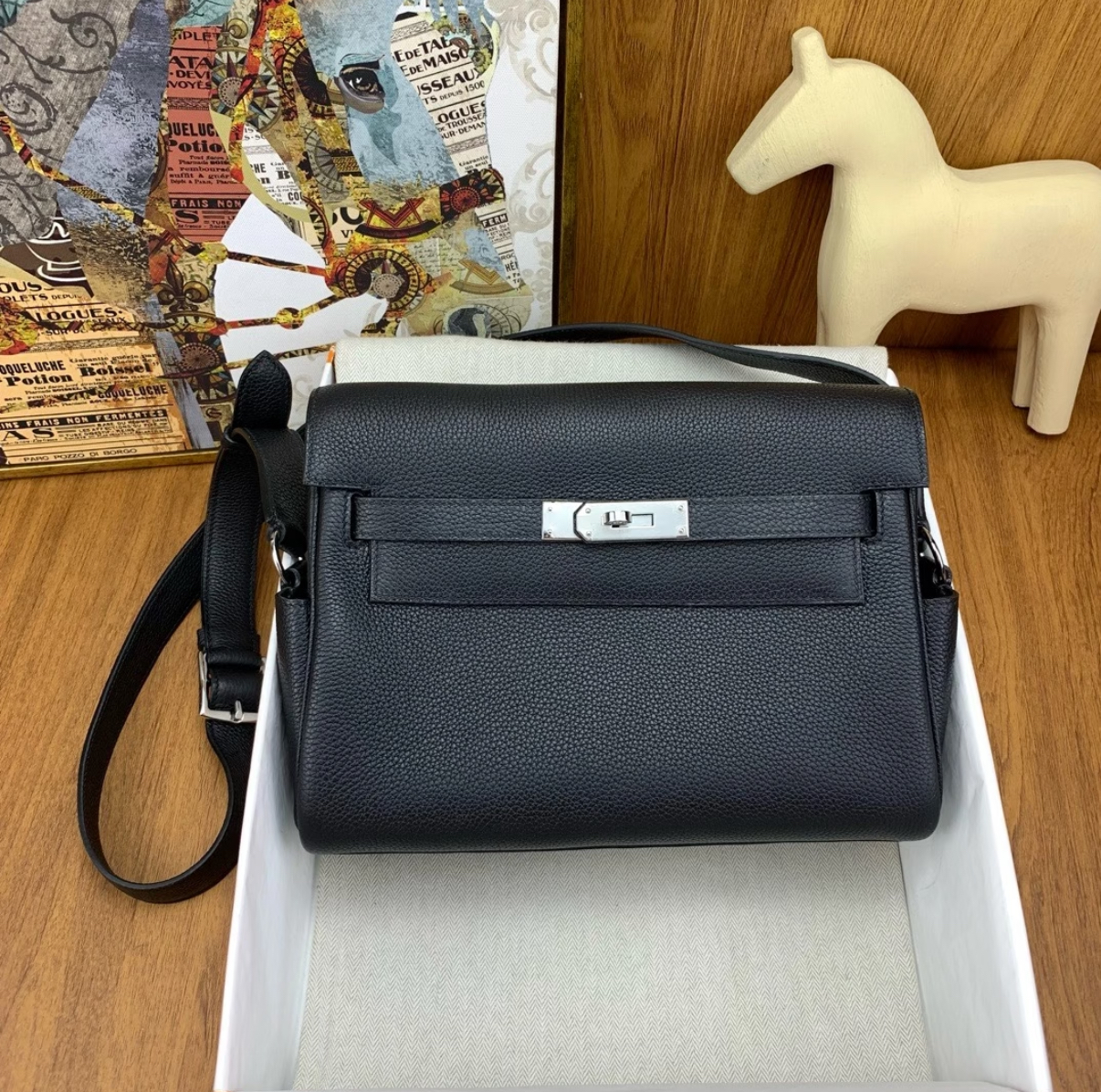 Kelly Messenger PM Black Custom