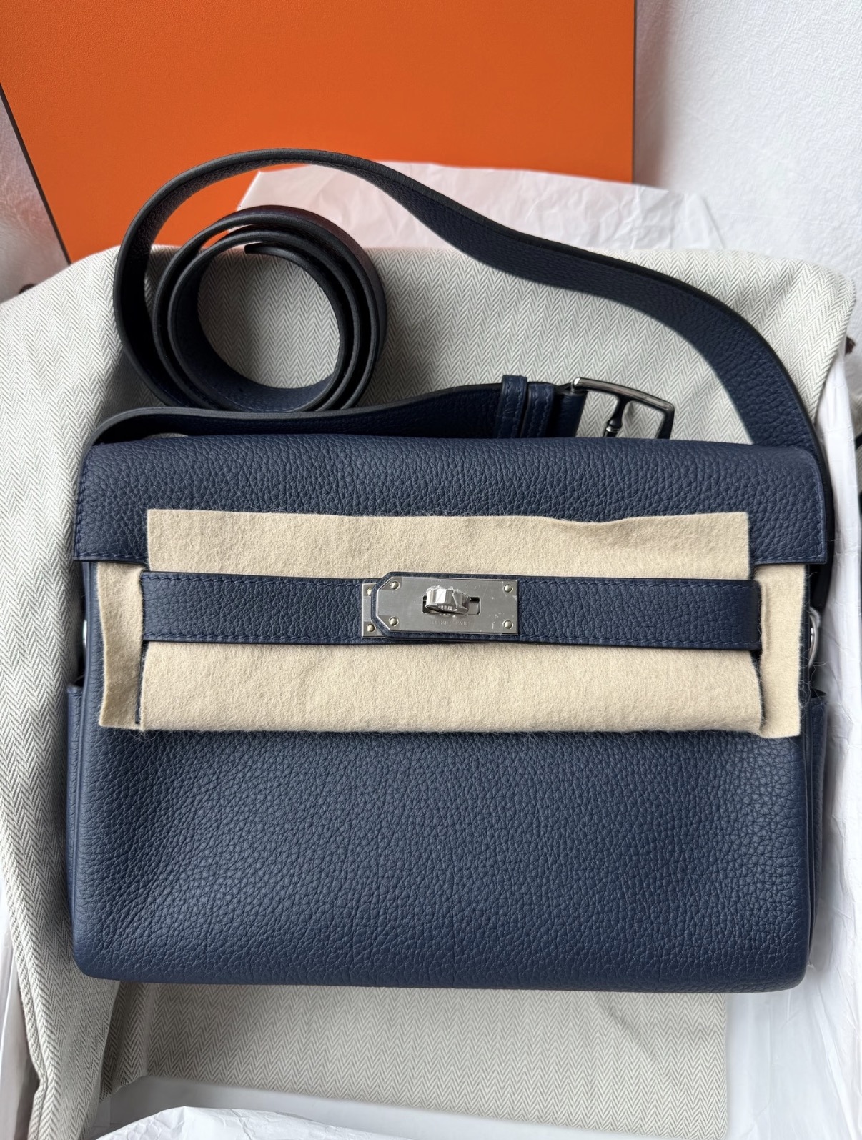 Kelly Messenger PM Navy Blue Custom