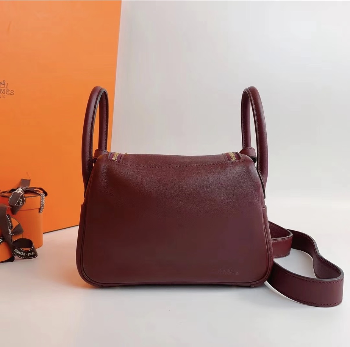 Lindy mini Saddle Red Custom