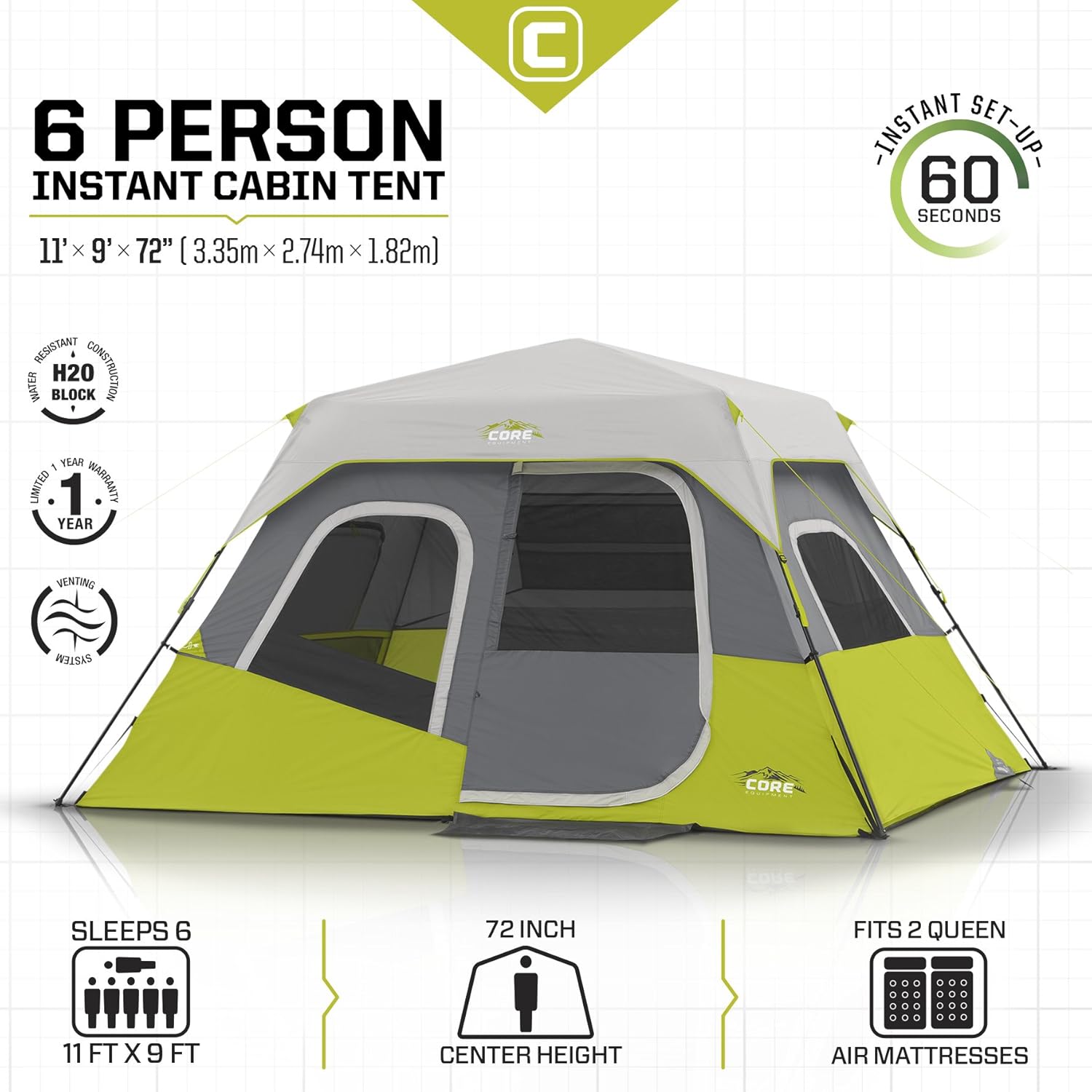 Instant Cabin Tents