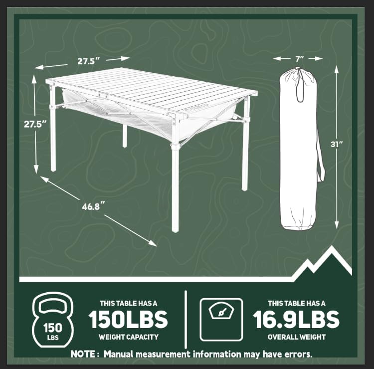 Folding Camping Table