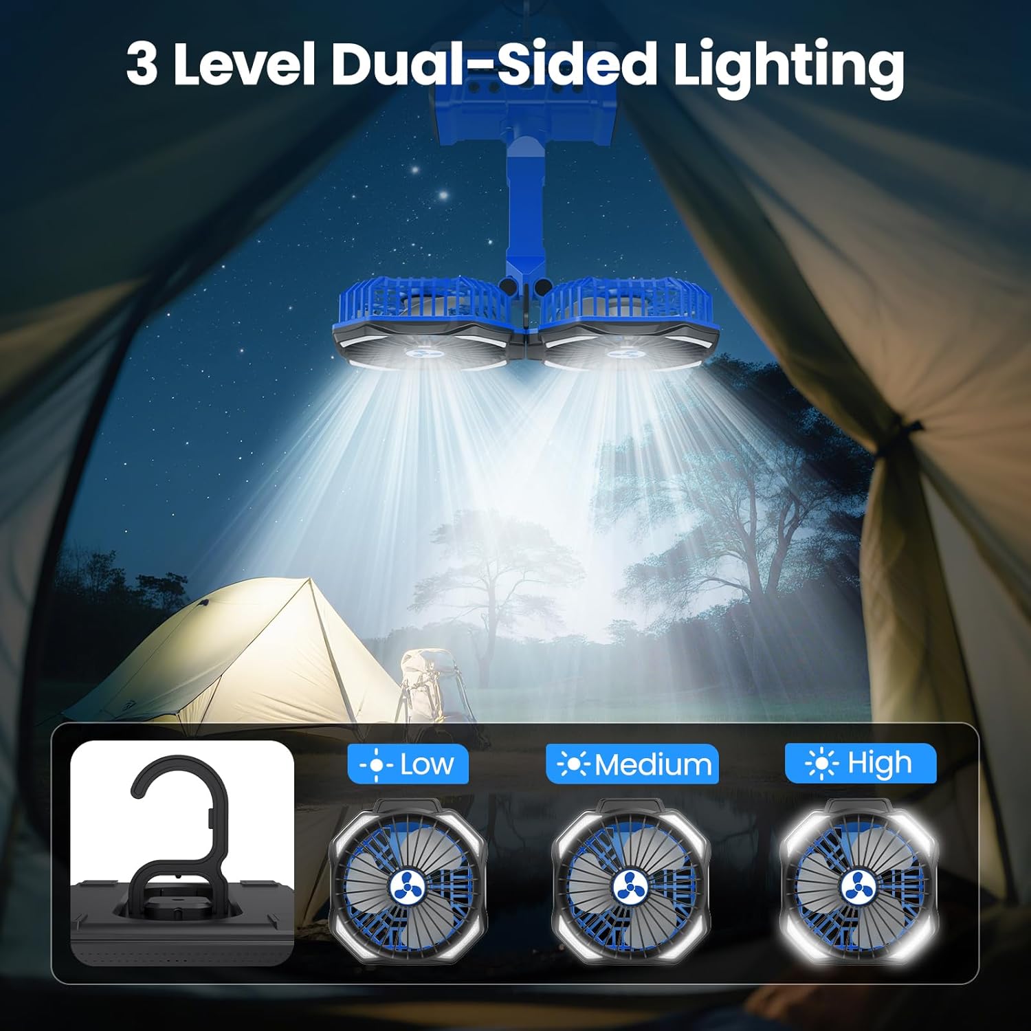 Camping Fan Cordless