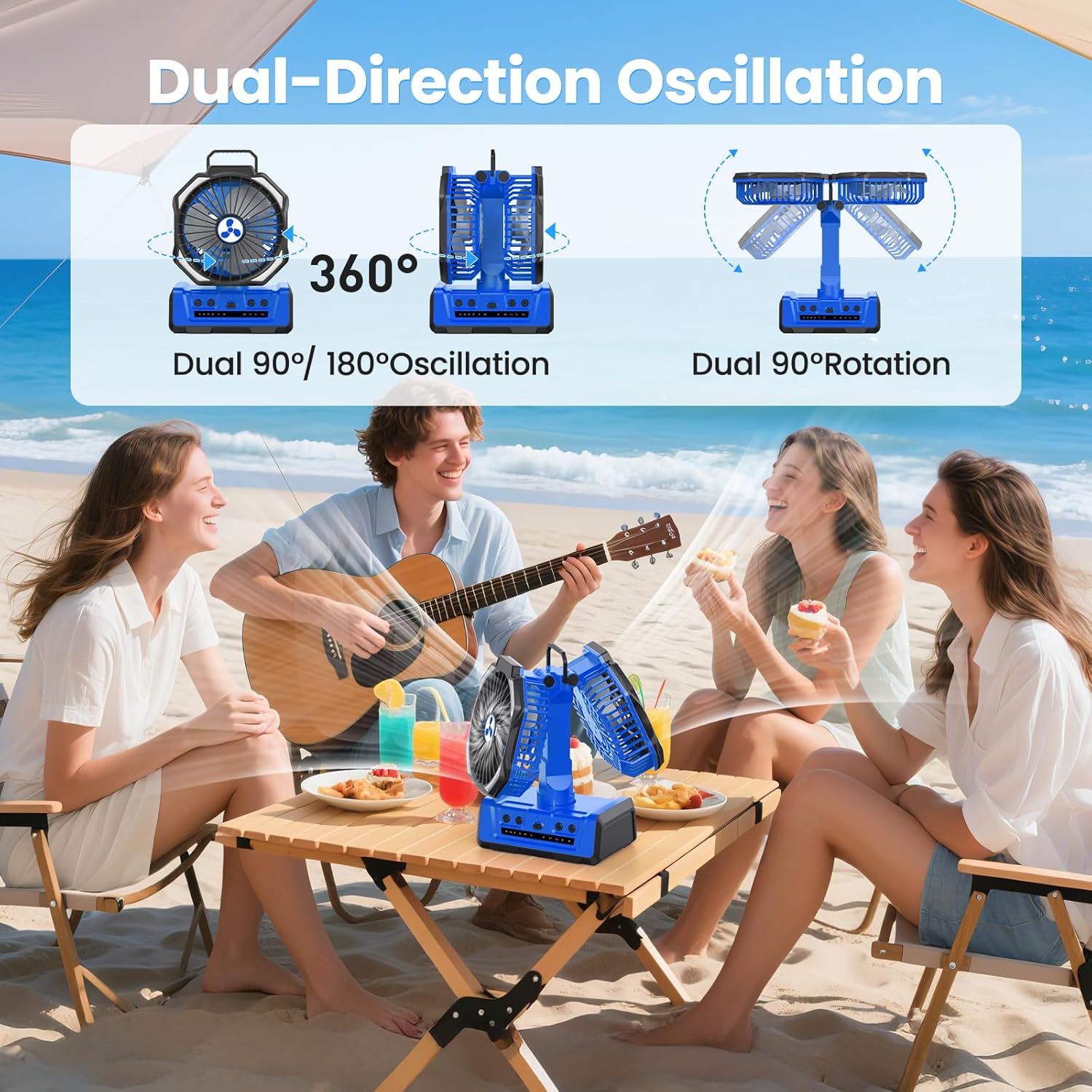 Camping Fan Cordless