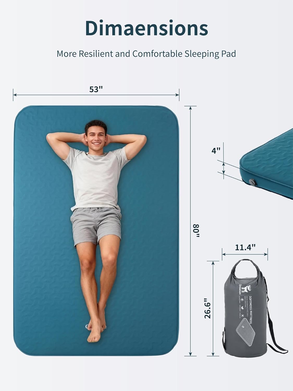 Camping mattress