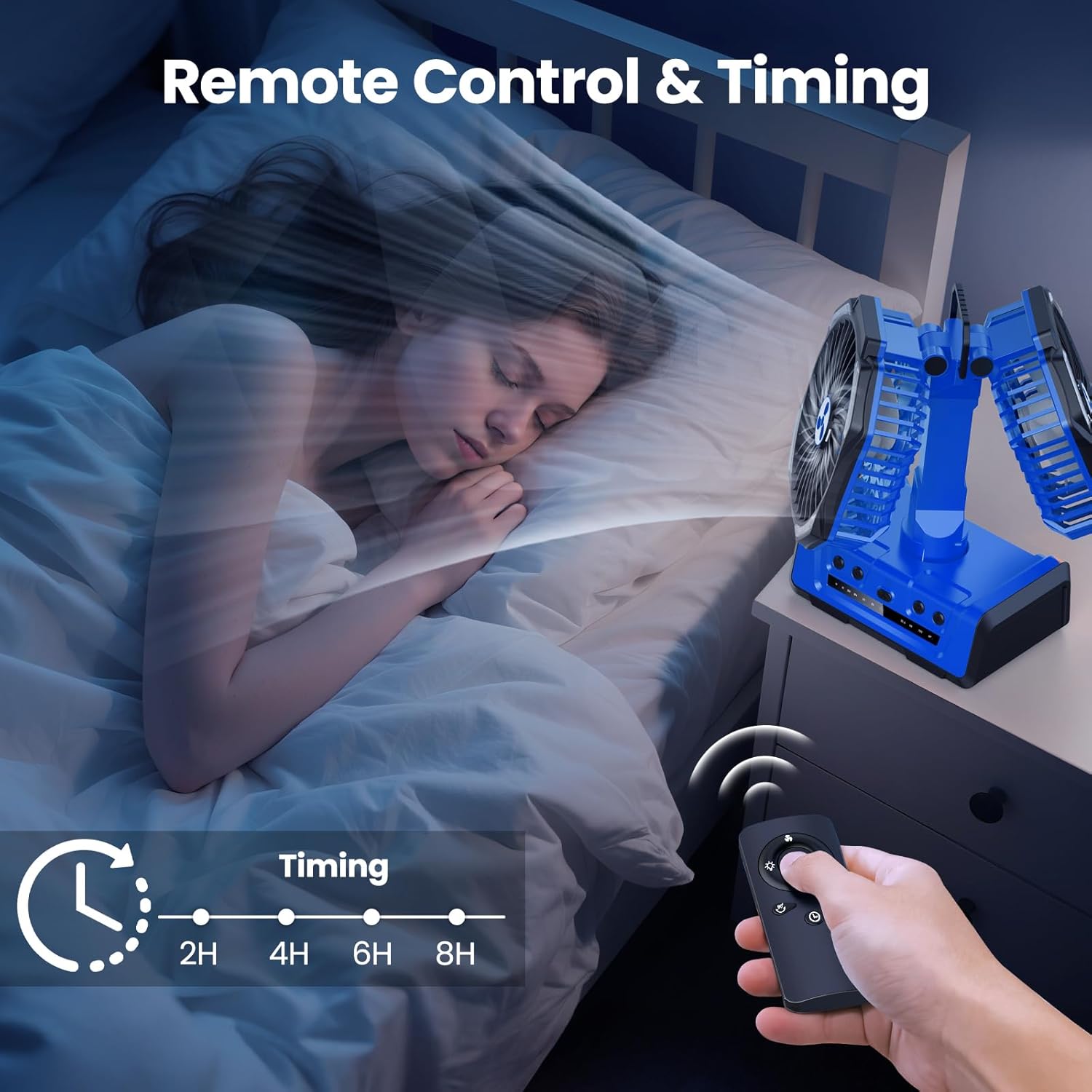 Camping Fan Cordless