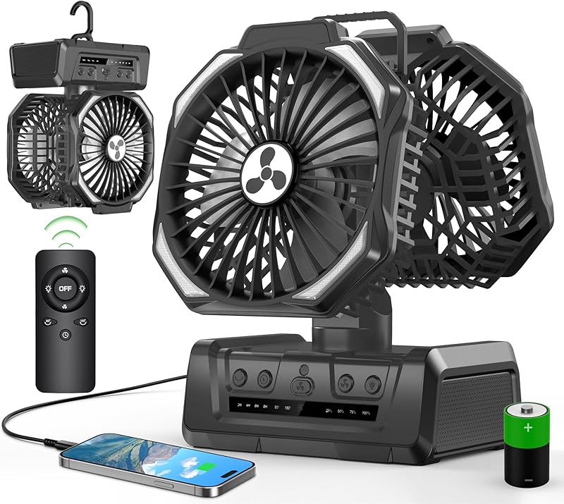 Camping Fan Cordless