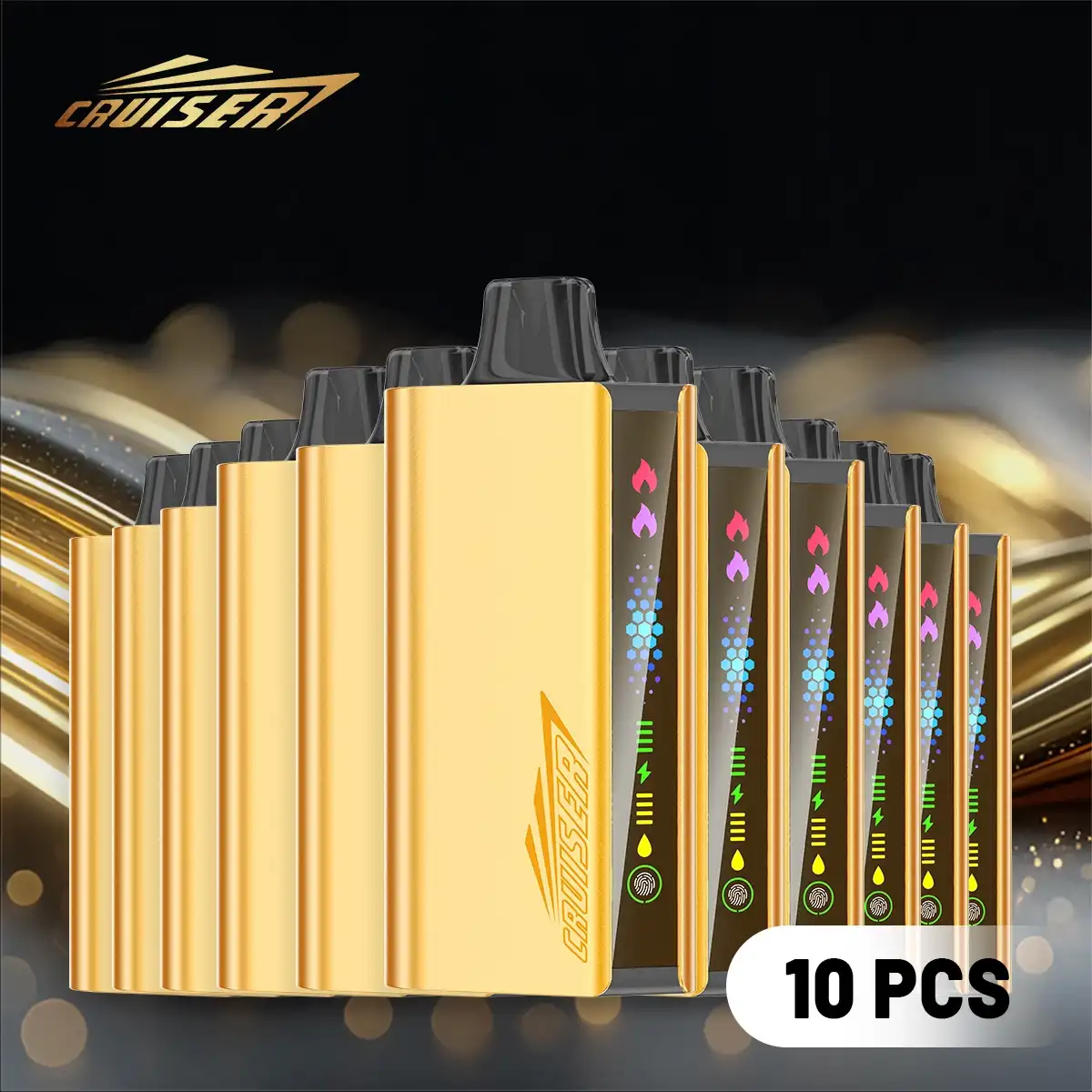 10pcs | JNR Cruiser Gold Disposable Vape
