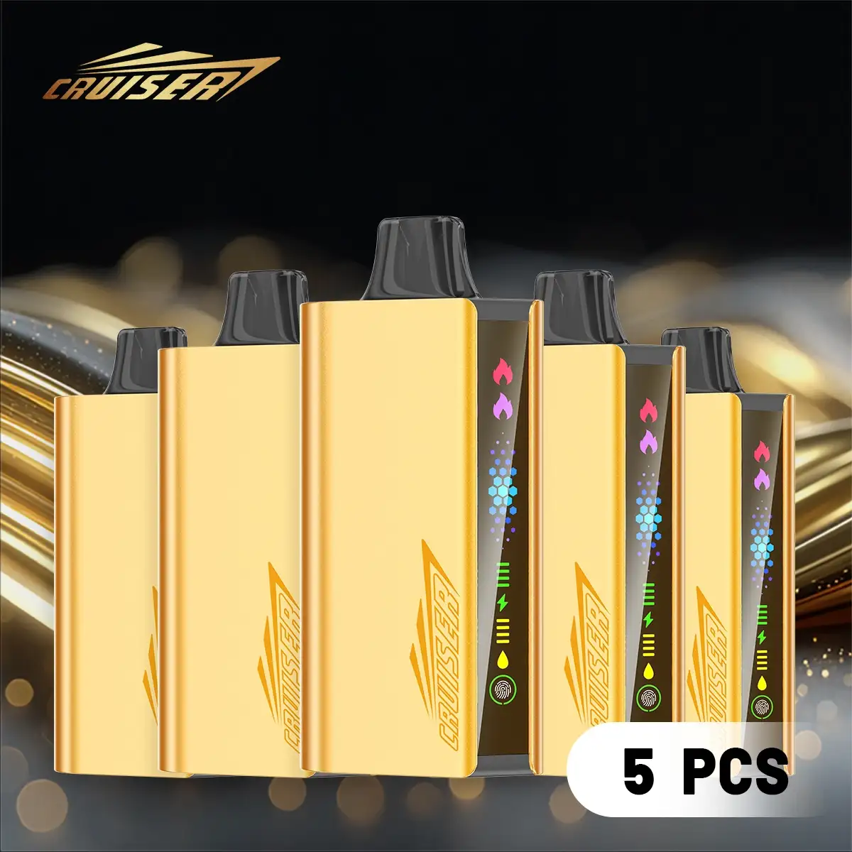 5pcs | JNR Cruiser Gold Disposable Vape