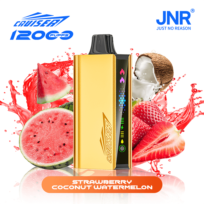 Strawberry Coconut Watermelon | JNR Cruiser Gold Disposable Vape