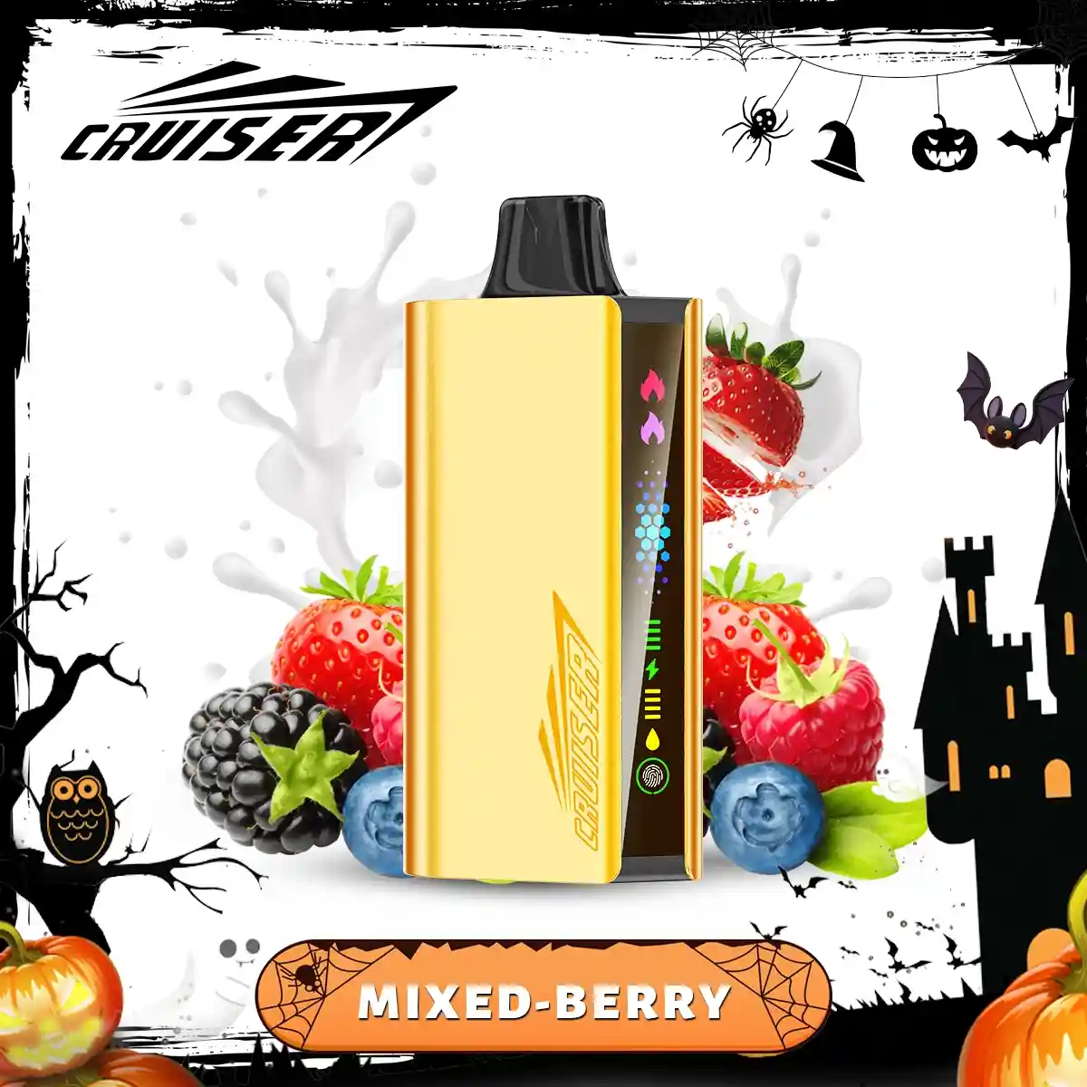 Mixed Berry | JNR Cruiser Gold Disposable Vape