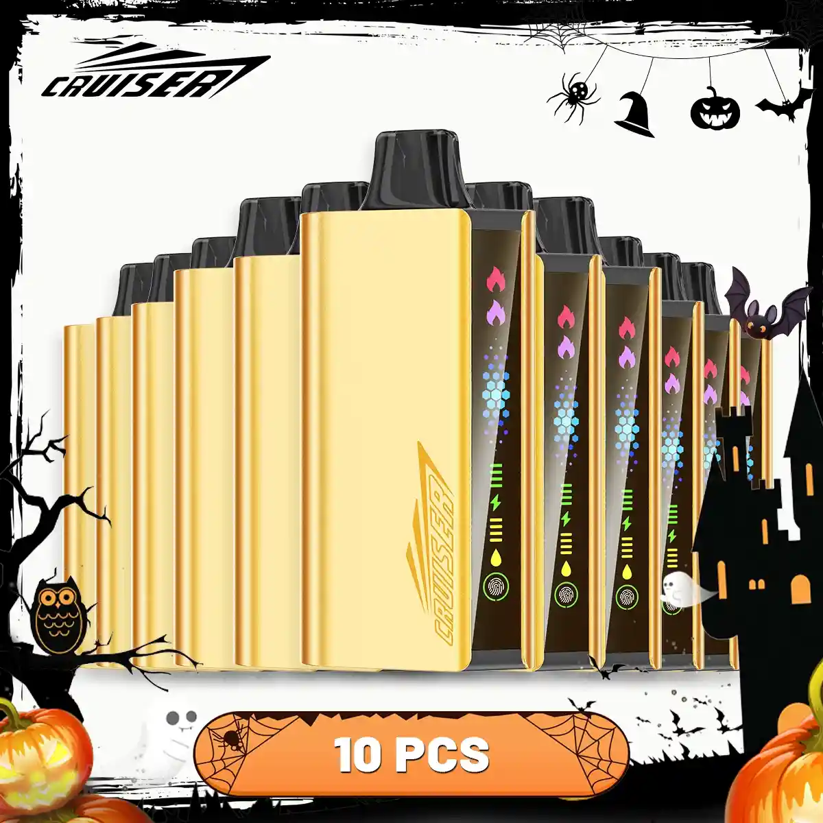 JNR Cruiser Gold Disposable Vape 10pcs