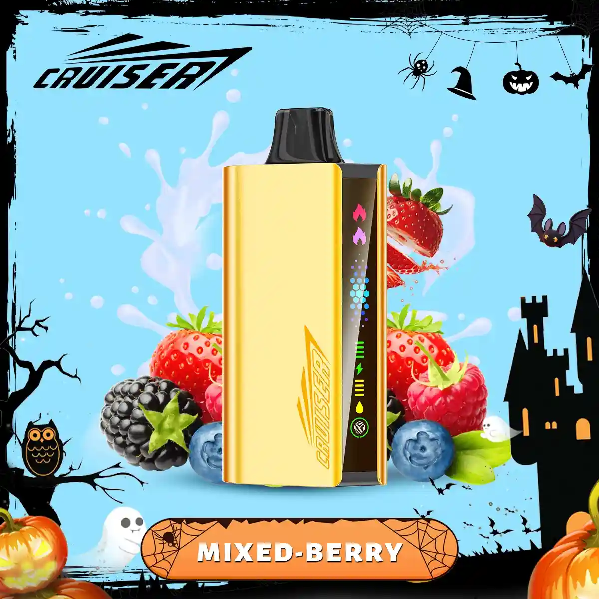 Mixed Berry | JNR Cruiser Gold Disposable Vape