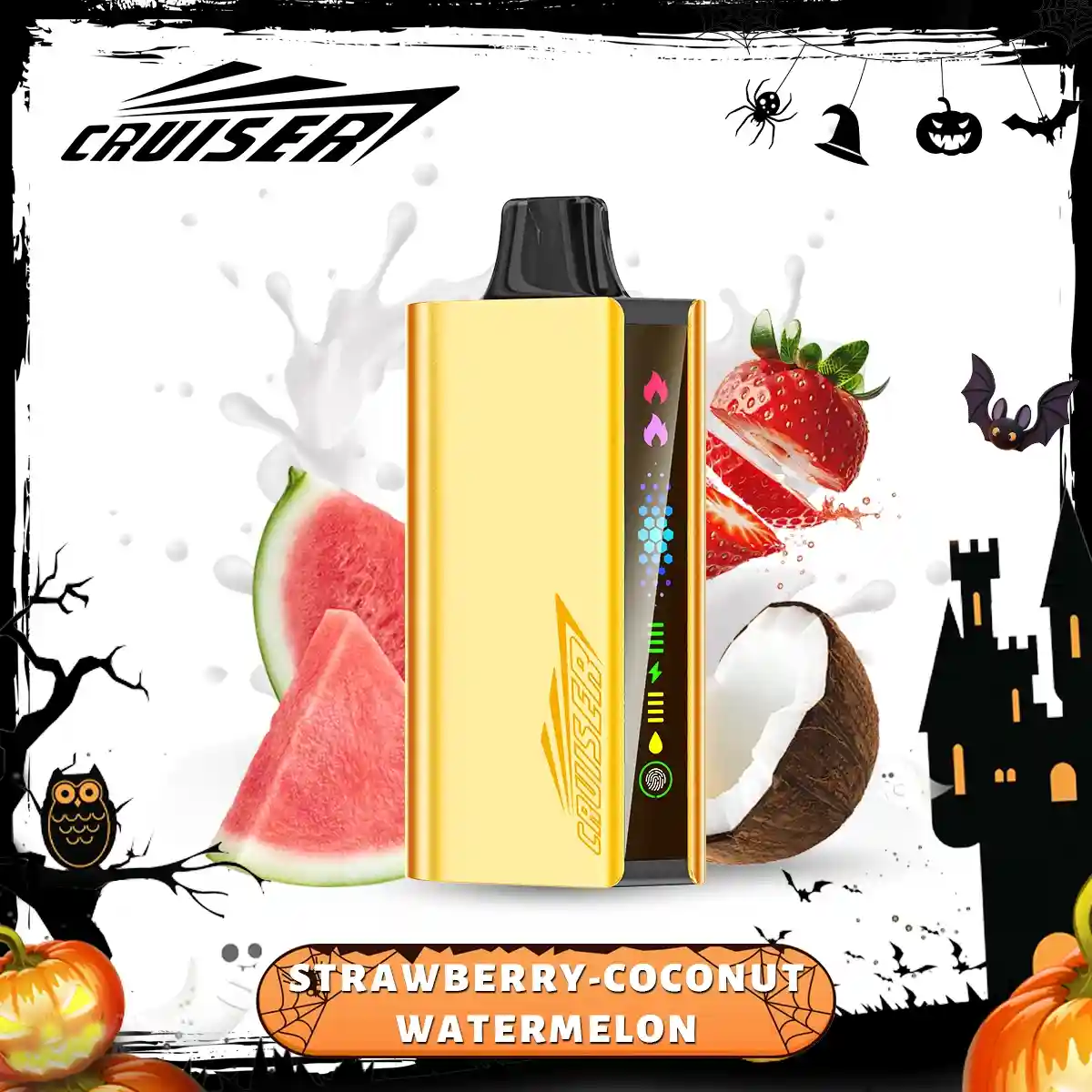 Strawberry Coconut Watermelon | JNR Cruiser Gold Disposable Vape