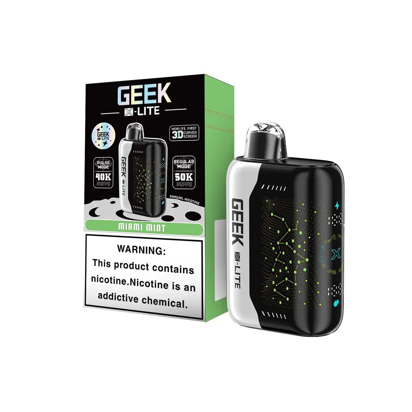 5PCS Geek X-Lite 50K Puffs Disposable Vape