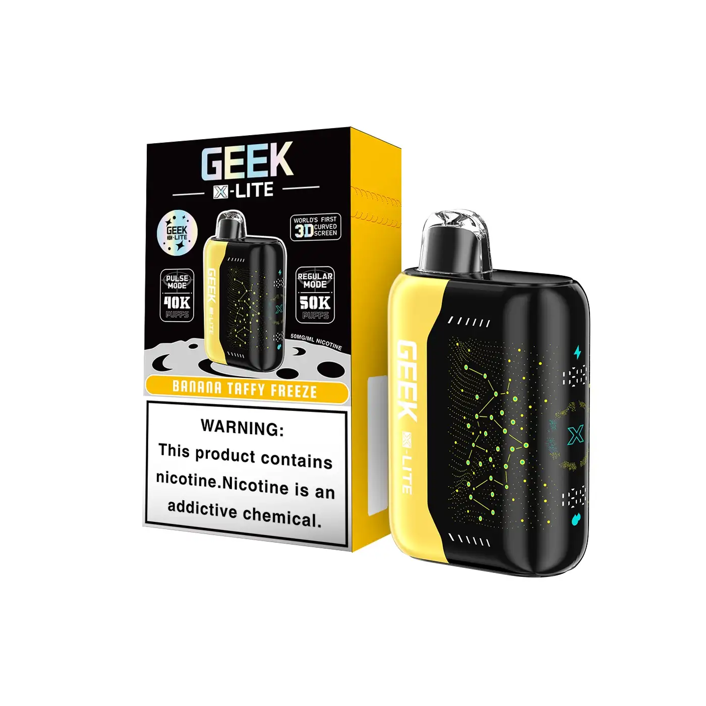3PCS Geek X-Lite 50K Puffs Disposable Vape