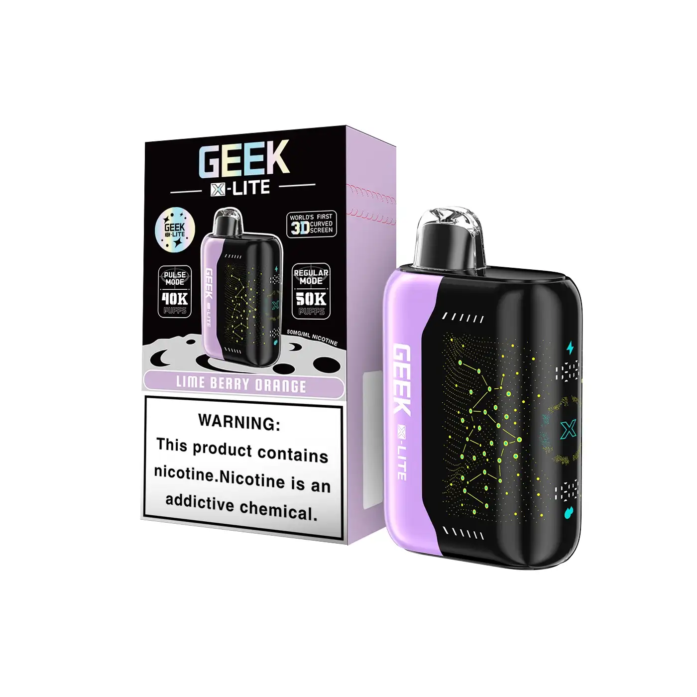 5PCS Geek X-Lite 50K Puffs Disposable Vape