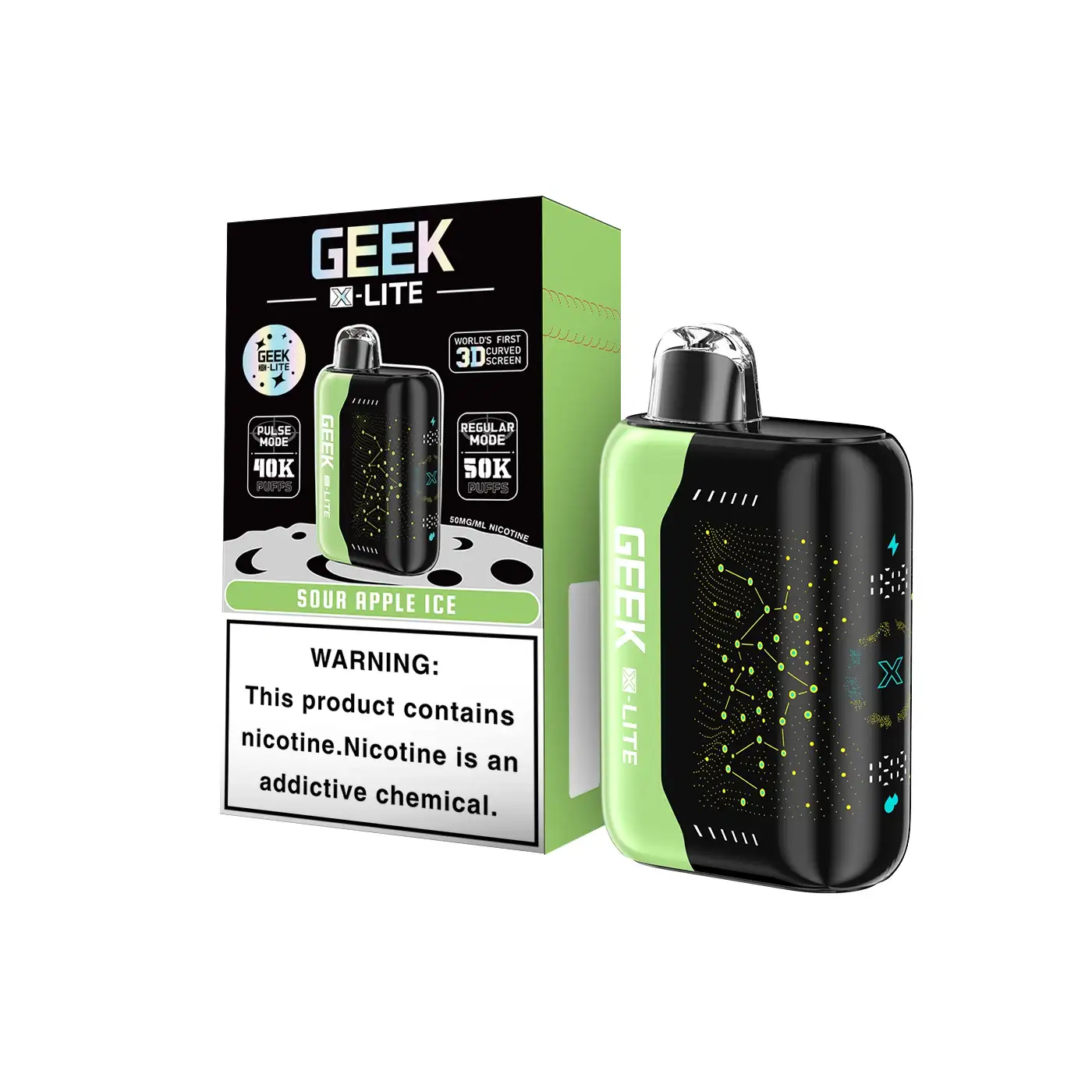 5PCS Geek X-Lite 50K Puffs Disposable Vape