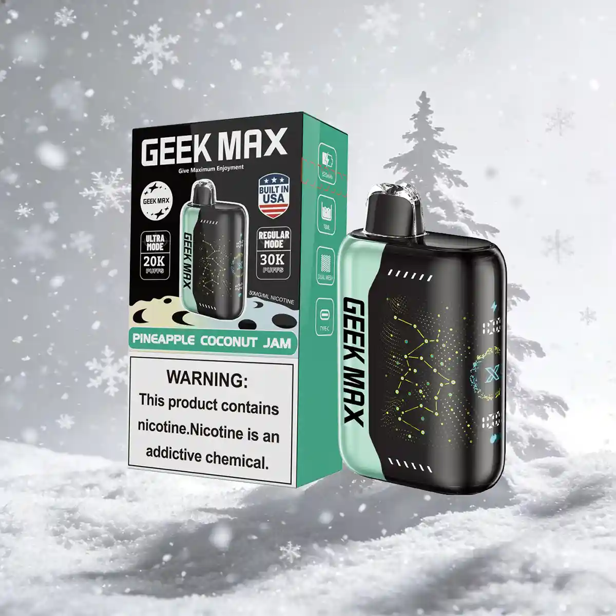 Pineapple Coconut Jam | Geek Max 30000 Puffs Disposable Vape - Geek Max Vape