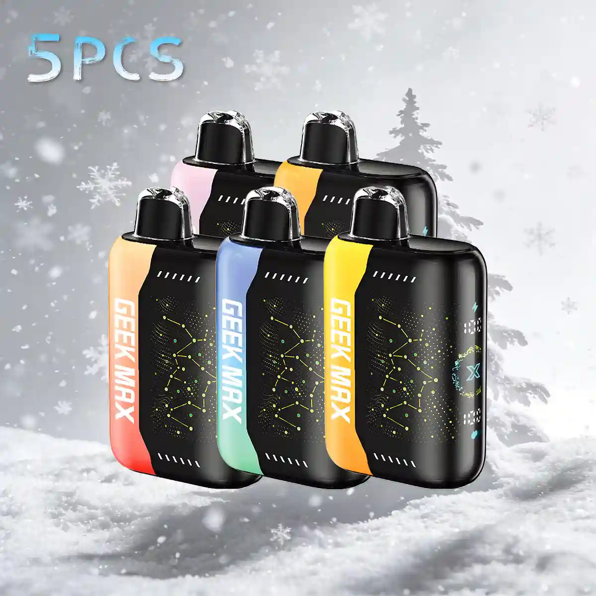 5-Pack-Multi-flavor Combination Set - Geek Max Vape