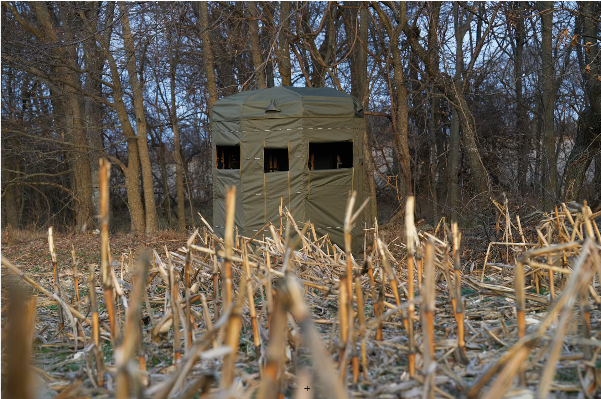 Blackout Blade 'N' Bullet Ground Blind - Green  72