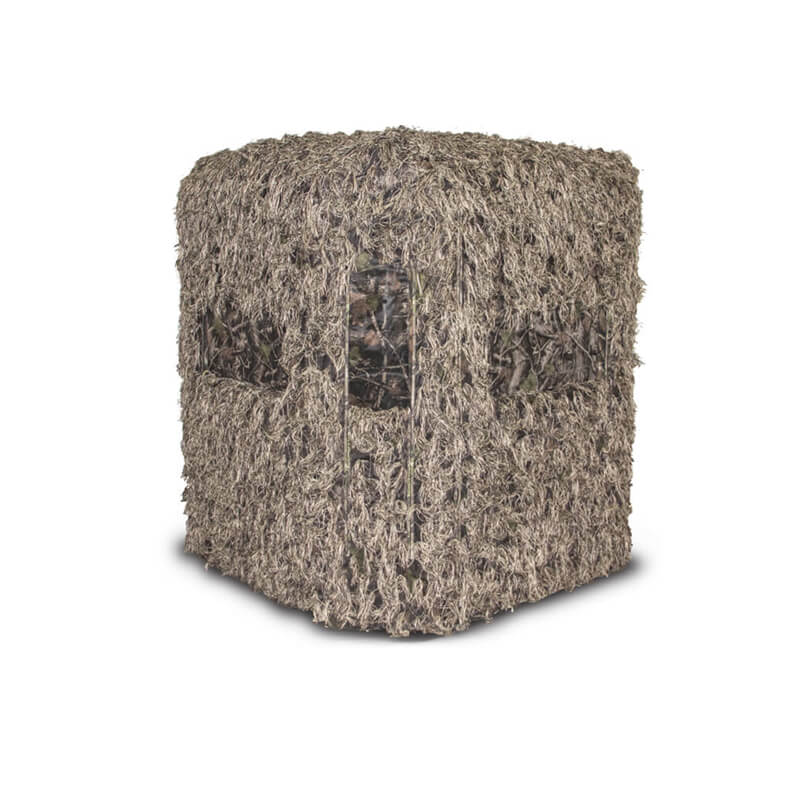 🔥Soft Side 360° Ghillie Deluxe 6X6 Ground Blind🔥