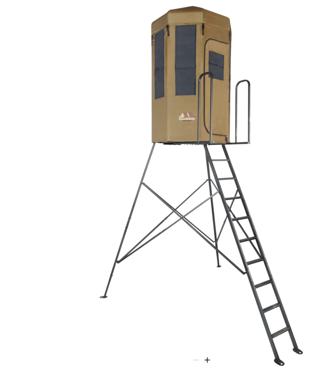 Millennium Treestands Solo Buck Hut Shooting Blind  7'H x 4'W x 4'D