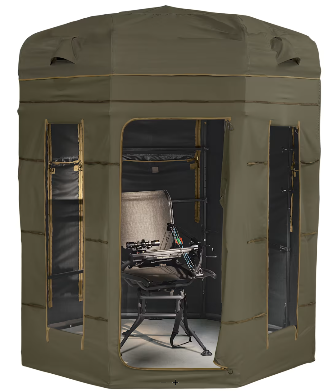 Blackout Blade 'N' Bullet Ground Blind - Green  72