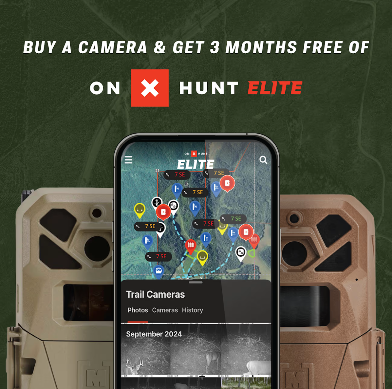 Moultrie Mobile EDGE 2 Cellular Trail Camera - 2 Pack